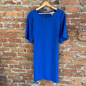 NWT Nordstrom Chelsea 28 Cobalt Blue Women’s Sheath Dress Medium